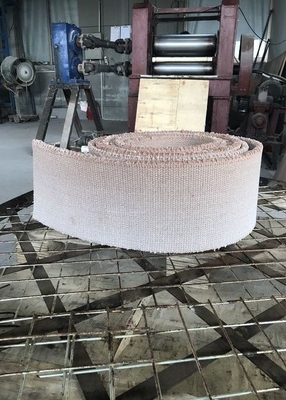 Decelerating Non Asbestos Brake Lining Brass Wire Inserted