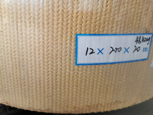 Wire Reinforced Non Asbestos Woven Mooring Winch Brake Lining
