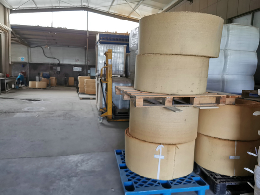 Mooring Winch Brake Lining Brown Non Asbestos Woven