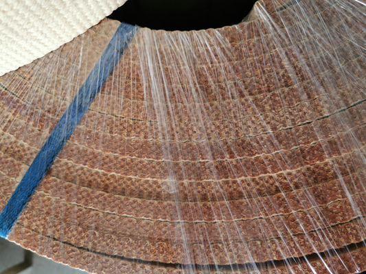 Wire Reinforced Non Asbestos Woven Brake Lining For Windlass