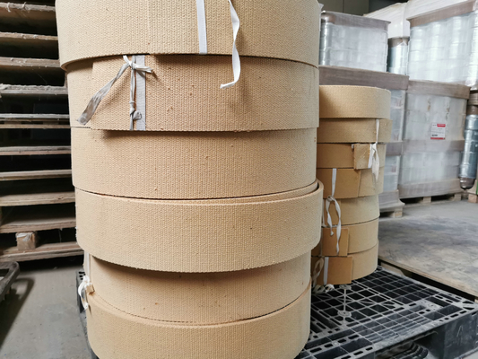 No Pollution Asbestos Free Woven Brake Lining Roll For Hoist