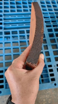 پوشش ترمز زرد بدون آزبست با رزین ملامین برای عملکرد ایمنی بهبود یافته