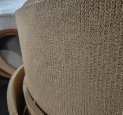 6100 BGO Non Asbestos Woven Brake Lining with Brass Wire and Aramid Fiber for Heavy Industrial Use