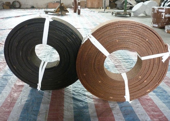Drilling Machinery Asbestos Brake Lining With Resin High Tensile Strength