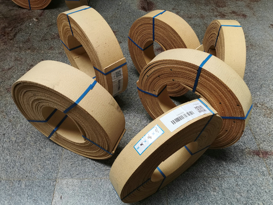 Non Asbestos Woven Anchor Windlass Brake Lining With Brass Wire Inside
