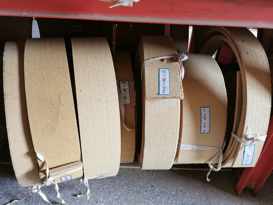 No Pollution Asbestos Free Woven Brake Lining Roll For Hoist